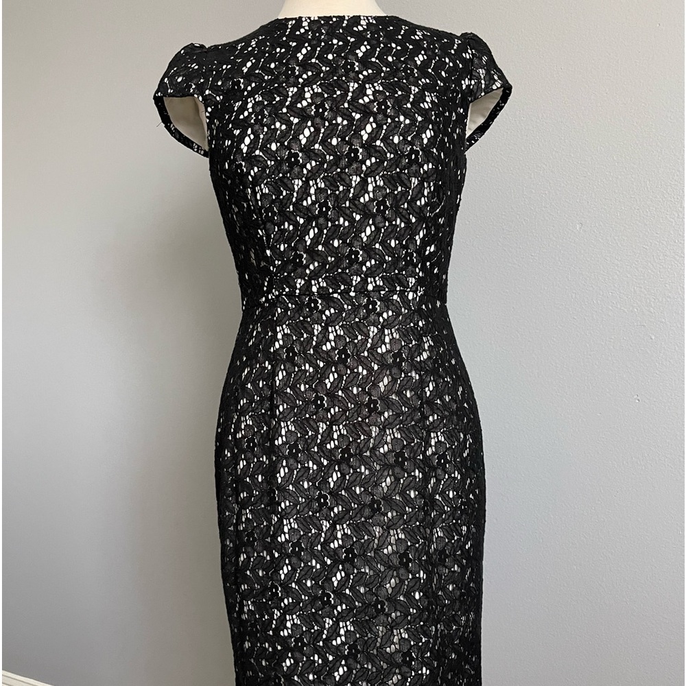 Betsy Johnson black lace dress
